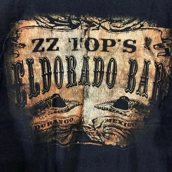 ZZ Top’s Eldorado Bar 2012 Concert Tour T-Shirt - Picture 3 of 7